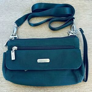 NWOT Baggallini Gray Crossbody Wallet Bag Purse